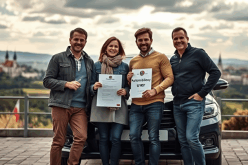 Auto předání klíčů po schválení automobilového úvěru