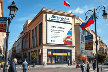 Obrázek symbolizující proces získání ultra rychlé půjčky s vysokým limitem.