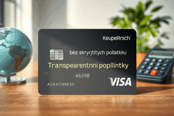 Karta bez skrytých poplatků s transparentními podmínkami.