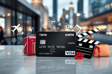 Karta Česká spořitelna Visa s různými výhodami a službami pro uživatele.