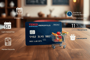 Kreditní karta Tesco Clubcard s výhodami a slevami.